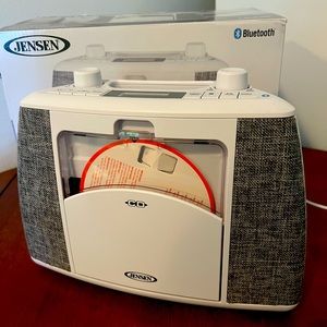 Jensen Portable CD Player Bluetooth